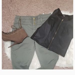 Final Forever 21 black top brown charlotte boot